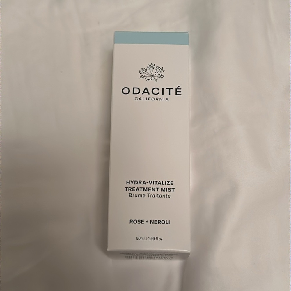 NIB Odacite Hydra Vitalize treatment face mist. Rose + Neroli